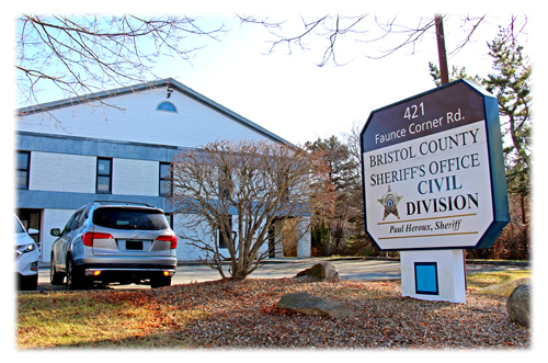 an image of the civil division building on Faunce Corner Road
