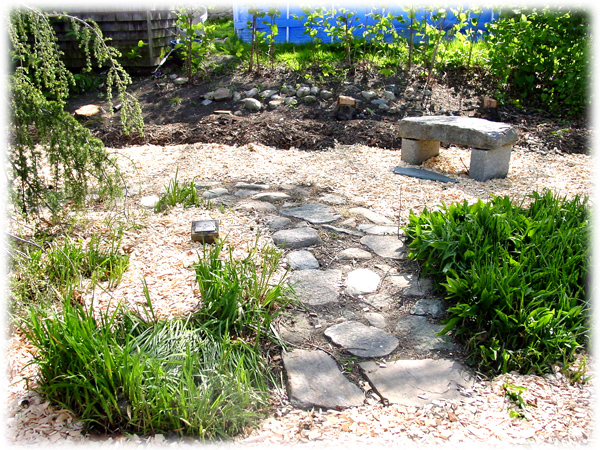 image of completed landscaping project by inmates